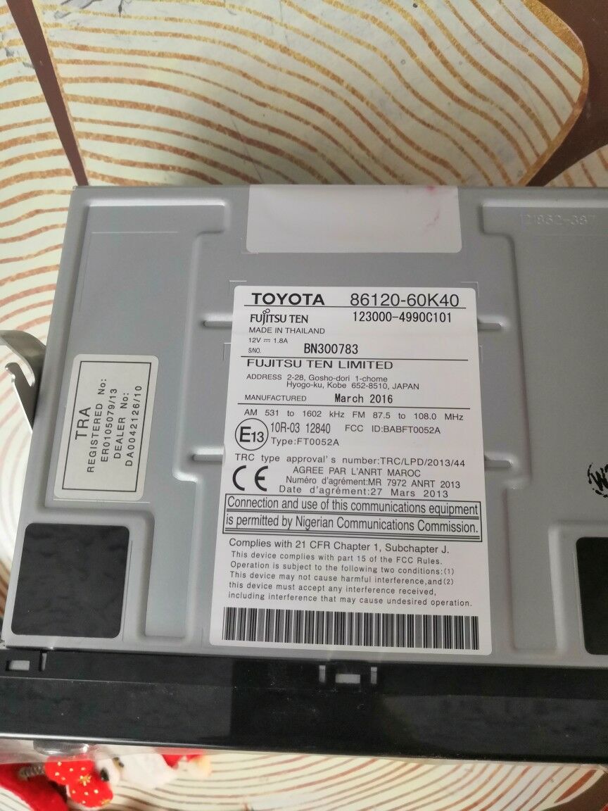 Магнитола Prado 2016. оригинал 500 TMT - Türkmenbaşy - img 2