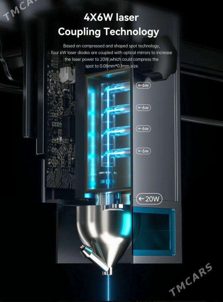 Grawer lazerAtomstack X20 pro - Aşgabat - img 4