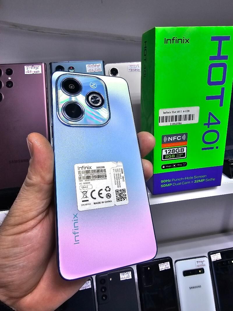 INFINIH HOT 40 I 8/128 GB - Garaşsyzlygyň 15 ýyllygy Söwda Merkezi - img 2