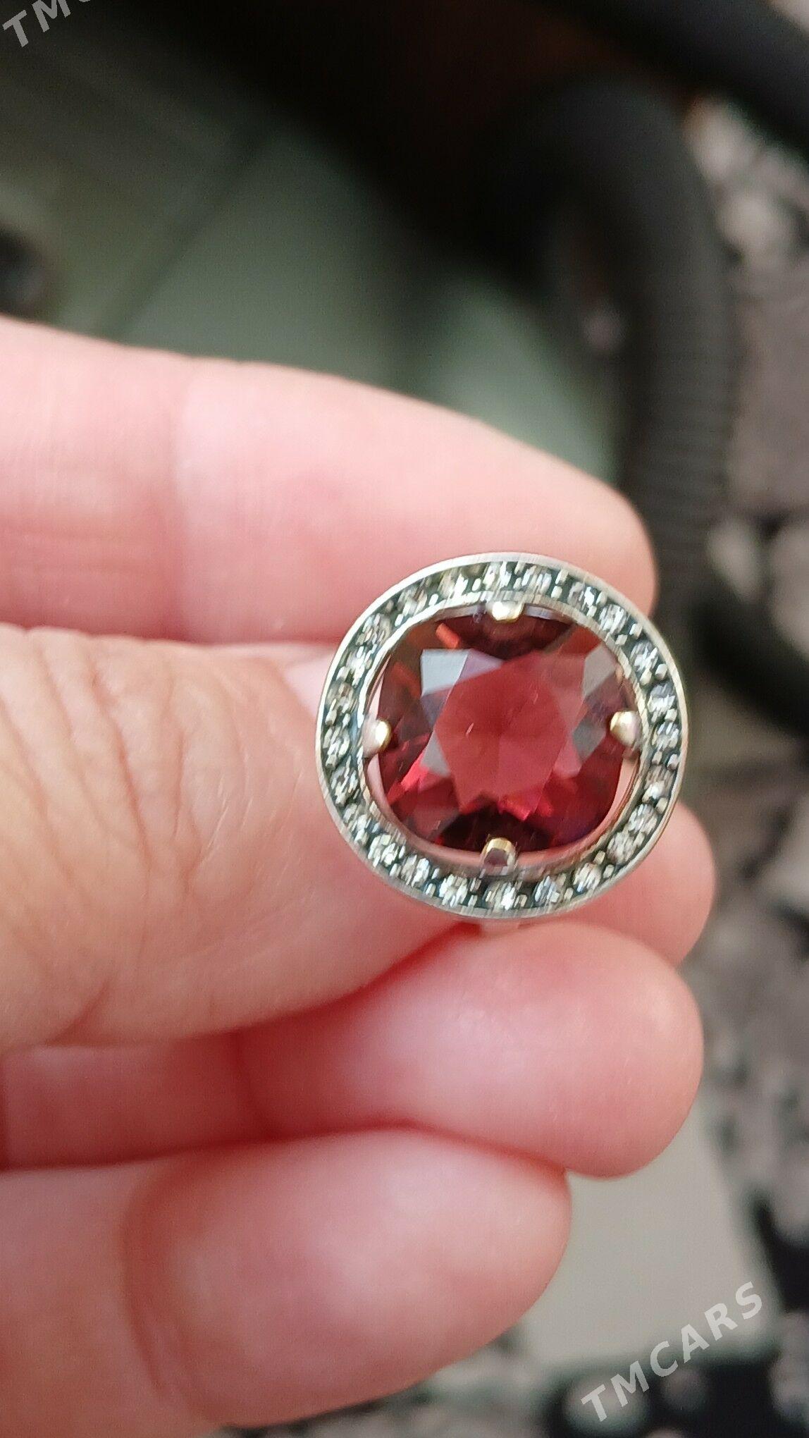 Gyzyl gaşly SSR kumus yuzugi - Aşgabat - img 3