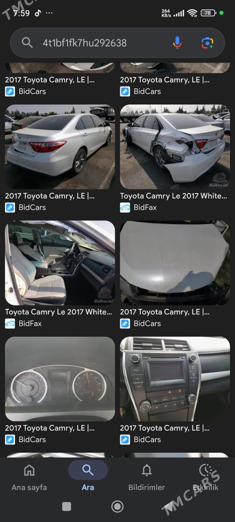 Toyota Camry 2016 - 275 000 TMT - Теджен - img 6