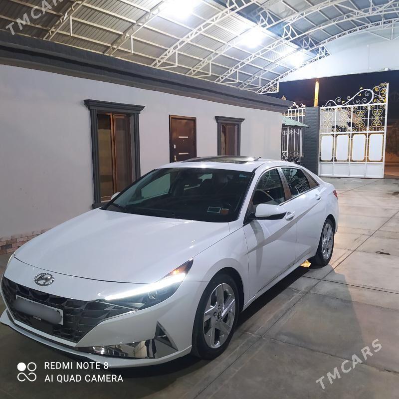 Hyundai Elantra 2022 - 265 000 TMT - Büzmeýin - img 1