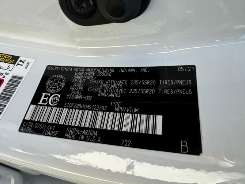 Toyota Highlander 2021 - 890 000 TMT - Ашхабад - img 10