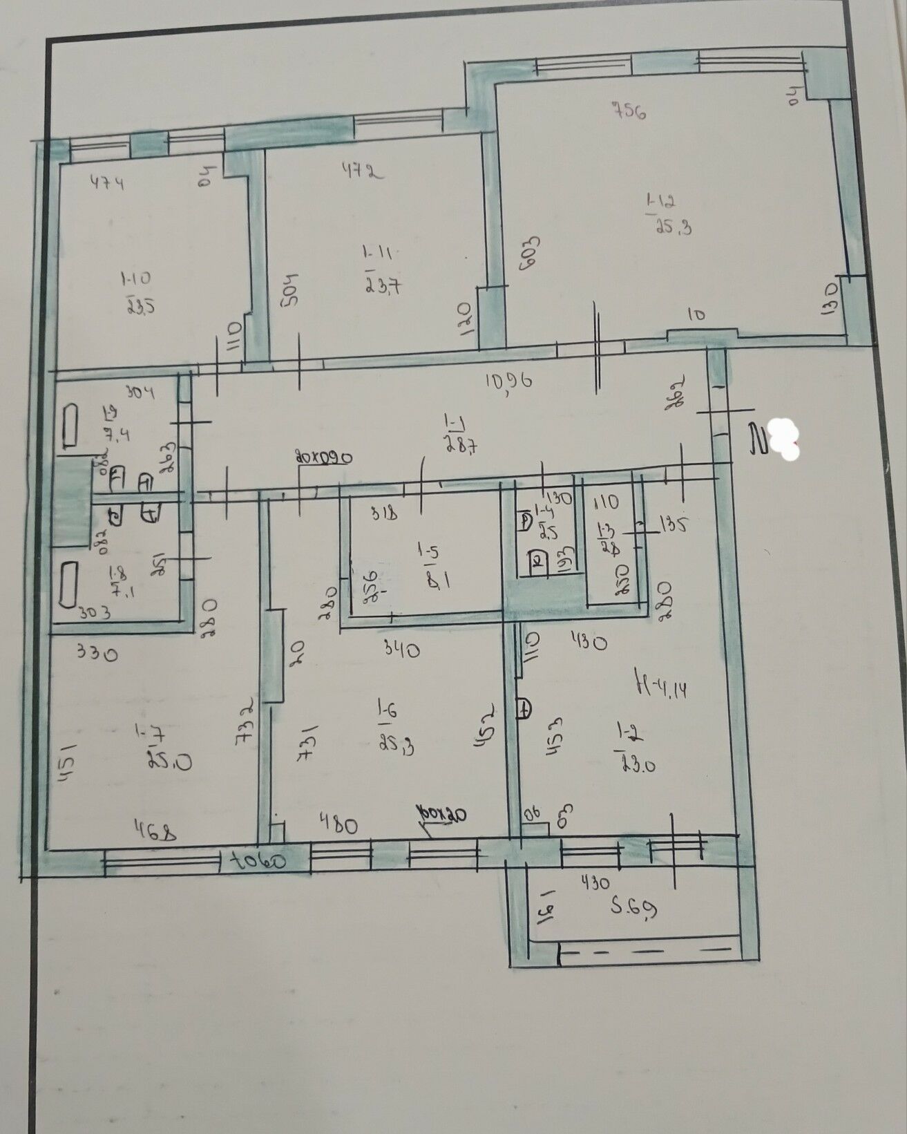 14 этап 5ком 235м² - 14-nji tapgyr (Sowhozny köç) - img 10