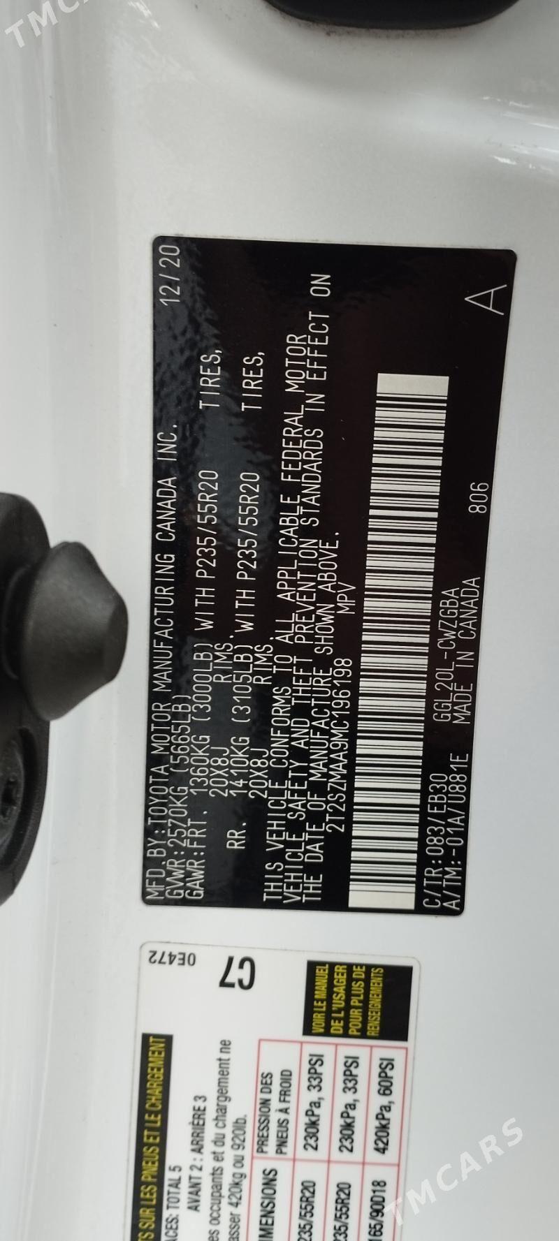 Lexus RX 350 2021 - 590 000 TMT - Türkmenabat - img 10