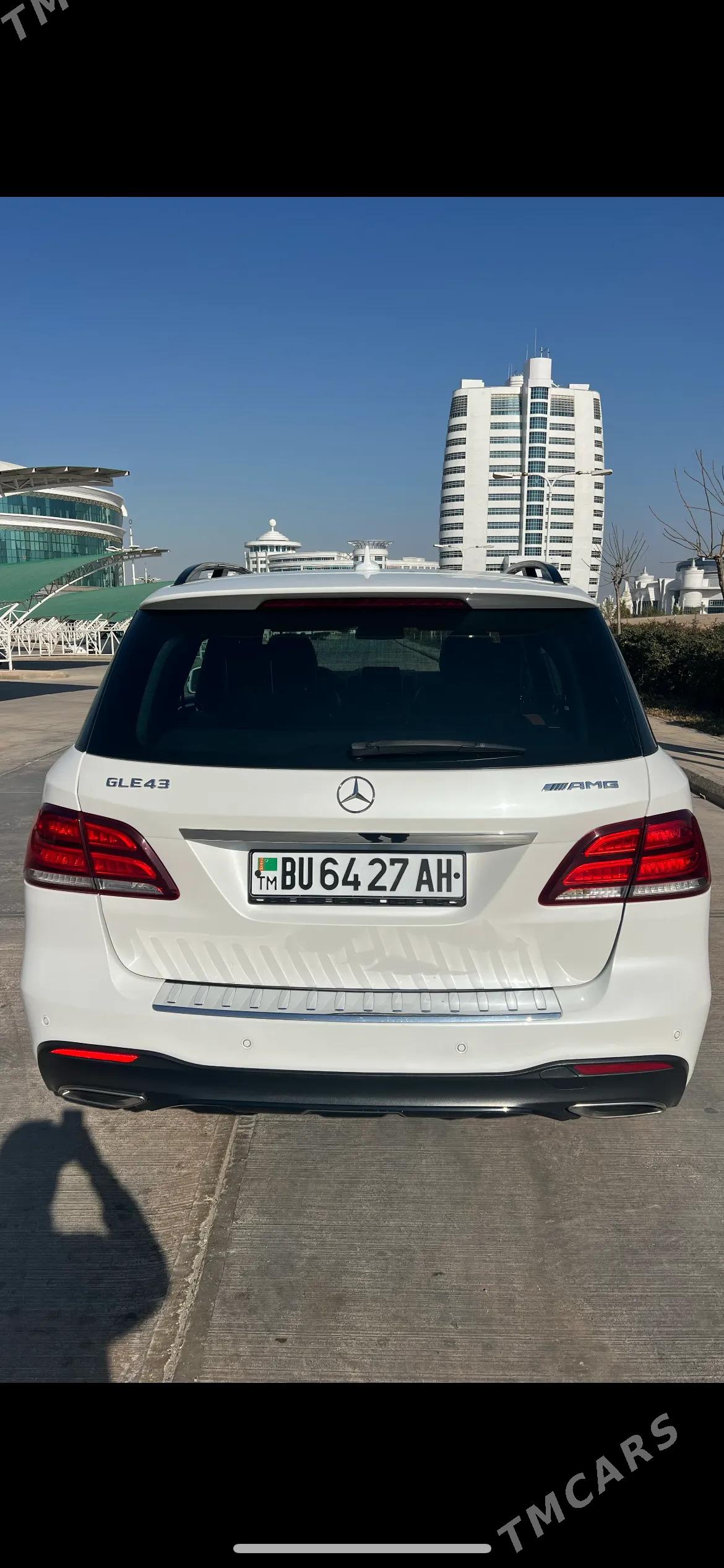 Mercedes-Benz GLE 43 2017 - 740 000 TMT - Ашхабад - img 5