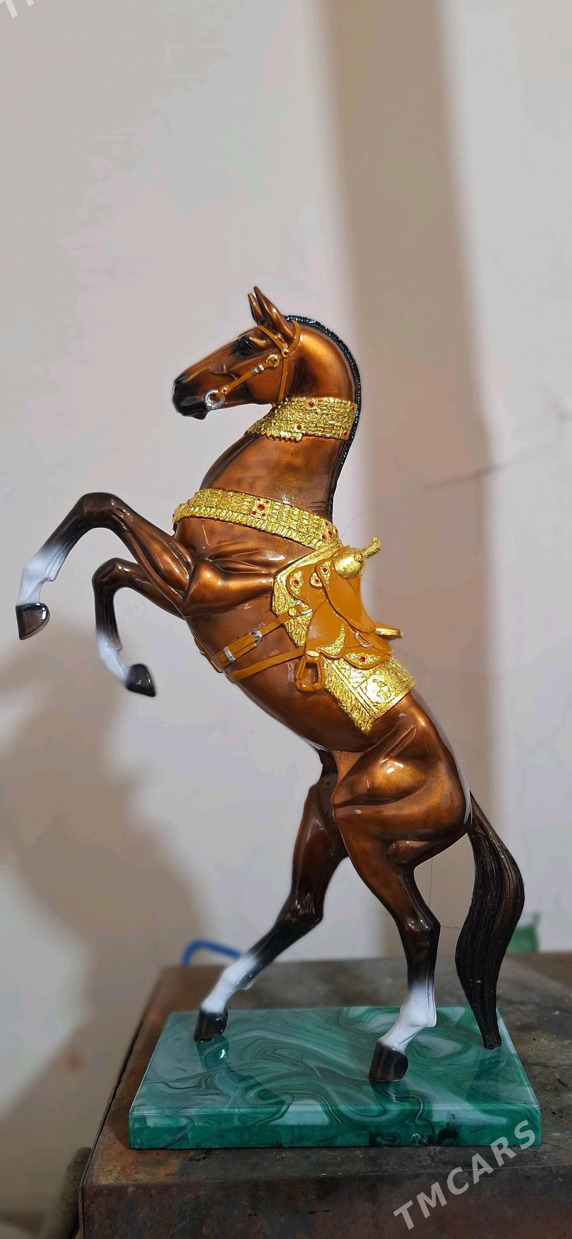 Ahalteke at heykel - Ашхабад - img 2