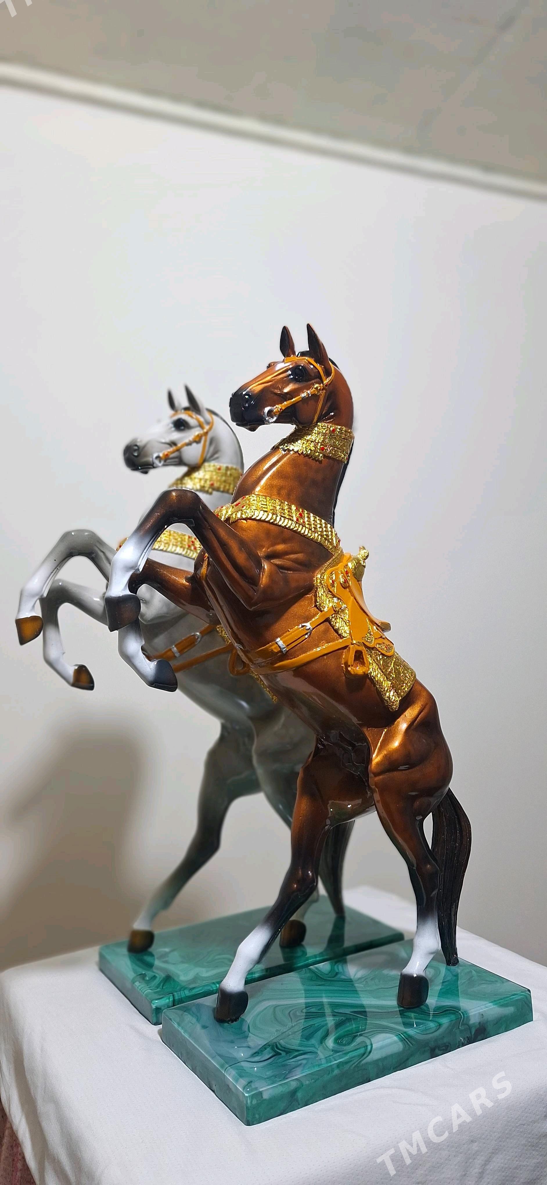 Ahalteke at heykel - Ашхабад - img 3