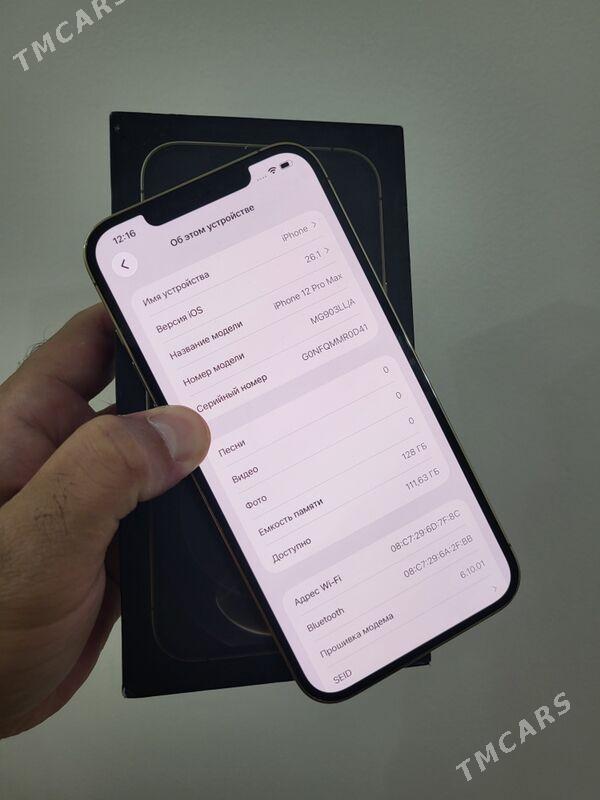 iphone 12 pro max gold - Ашхабад - img 5