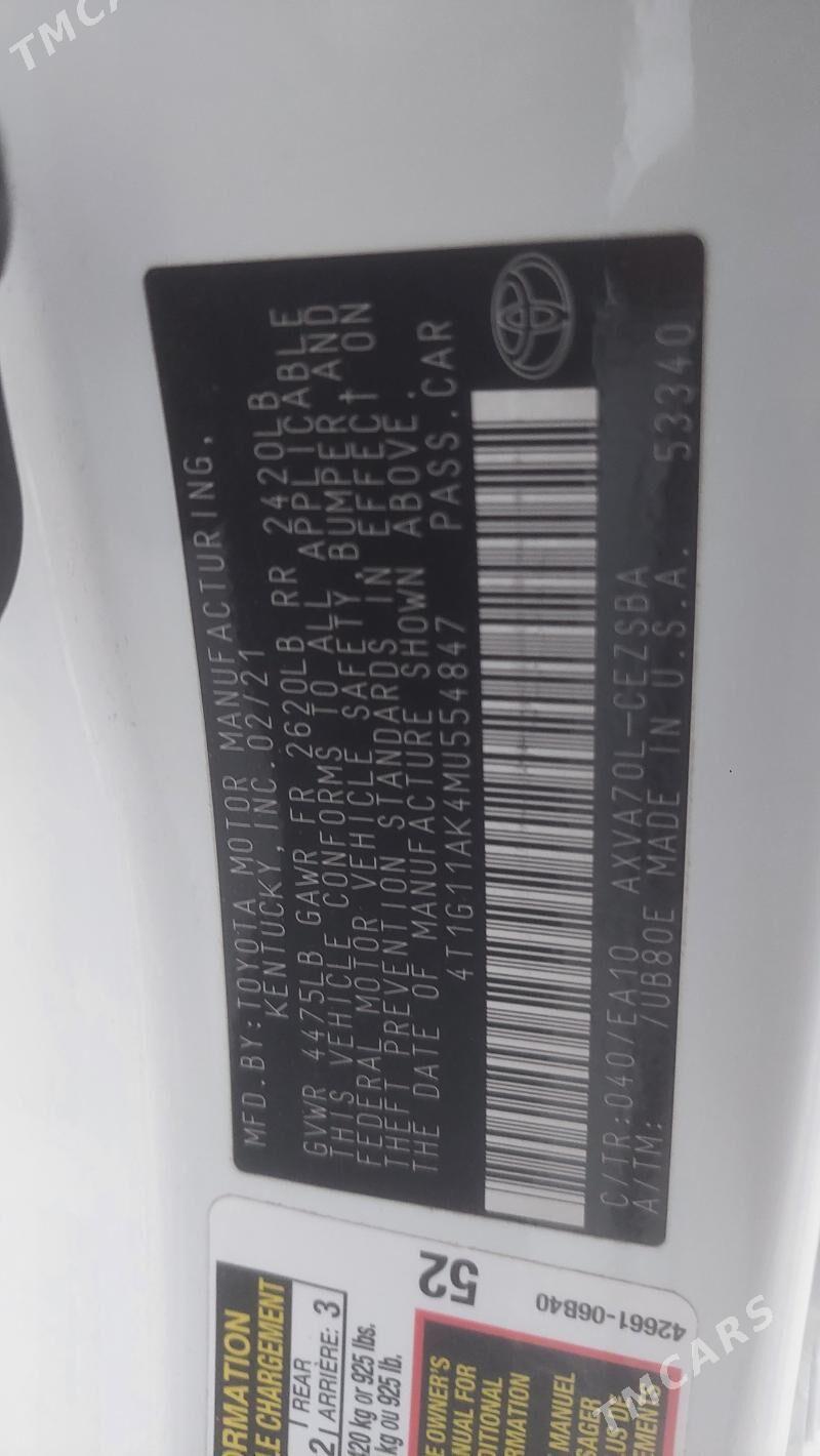 Toyota Camry 2021 - 330 000 TMT - Мары - img 5