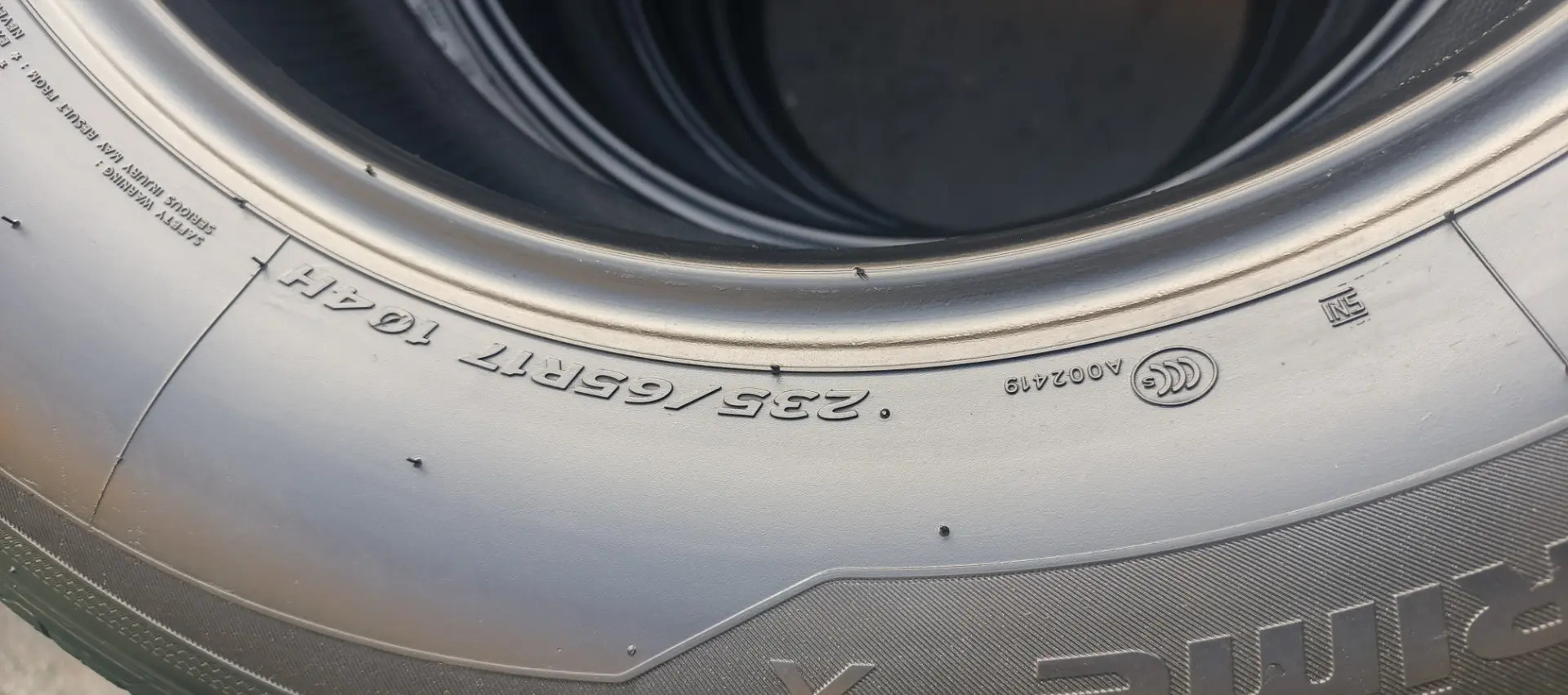 Hankook 235 65 17 1 450 TMT - Гарадамак - img 3