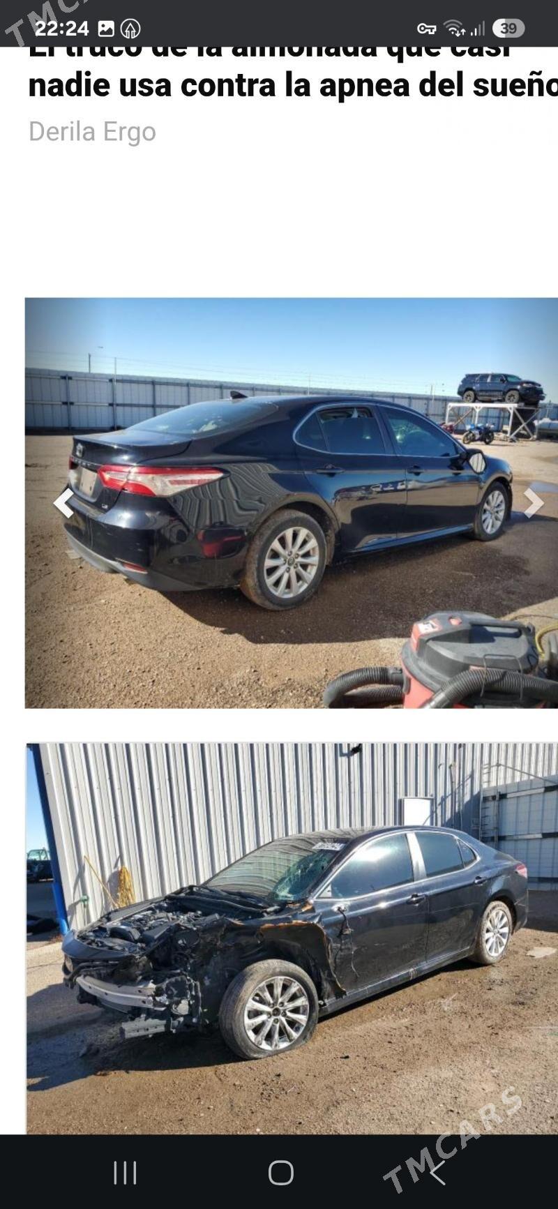 Toyota Camry 2020 - 277 000 TMT - Мары - img 9