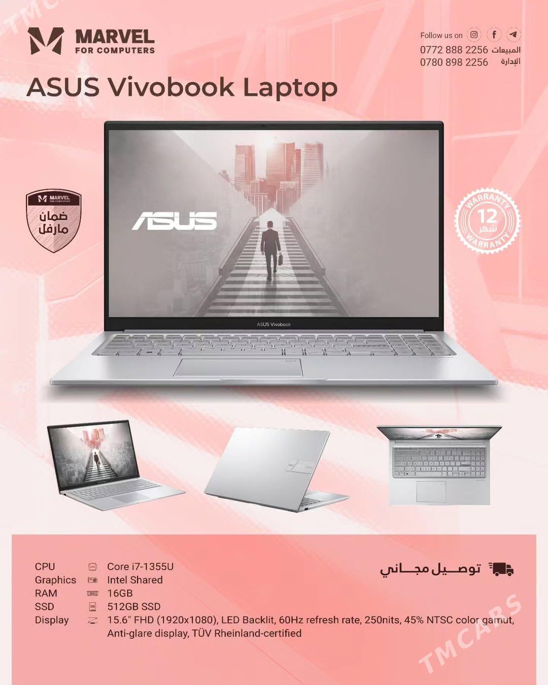 ASUS i7-13|16-RAM|512 SSD|Vivo - Aşgabat - img 9