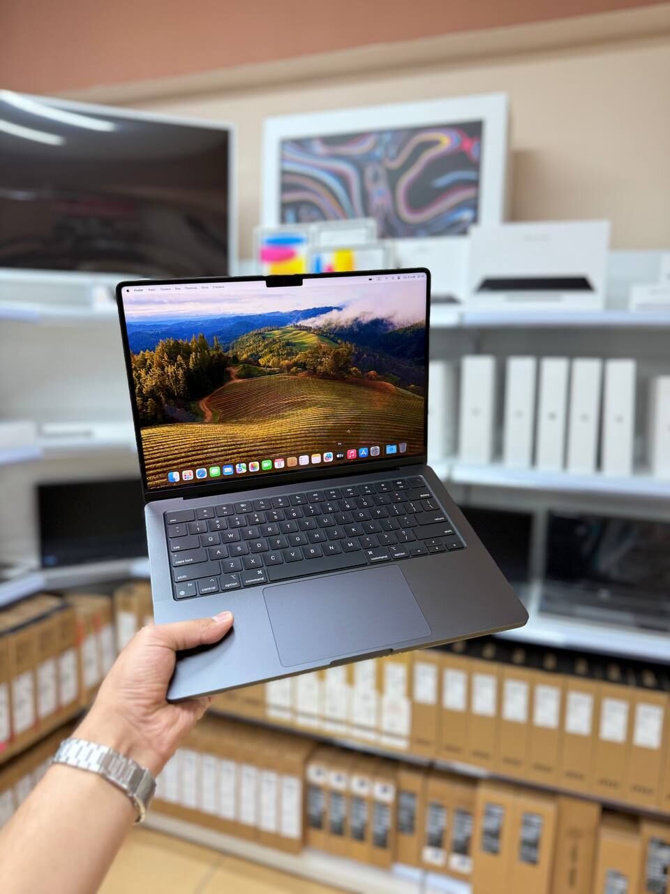 M4 Pro 24-RAM| MacBook Pro 14" - Aşgabat - img 6