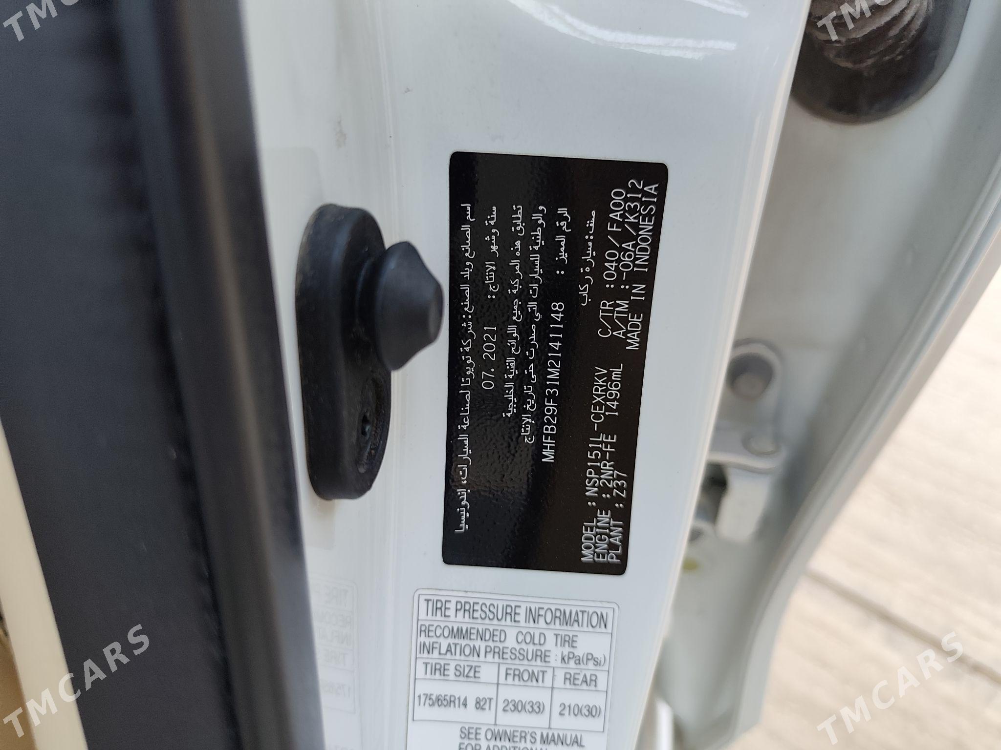 Toyota Yaris 2021 - 227 000 TMT - Aşgabat - img 8