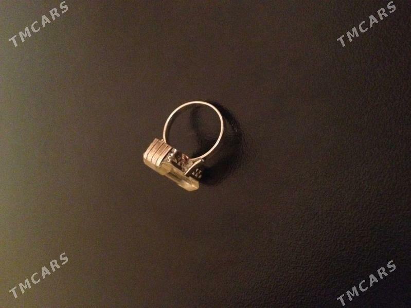 Кольцо из позолоченного серебра с цитрином - Ашхабад - img 4