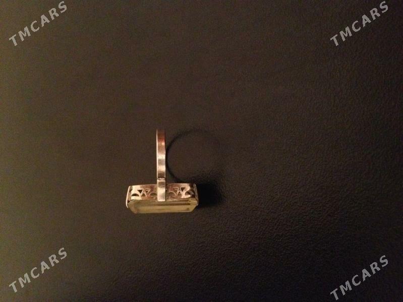 Кольцо из позолоченного серебра с цитрином - Ашхабад - img 2