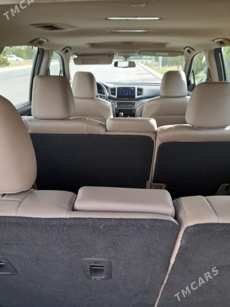 Honda Pilot 2016 - 280 000 TMT - ул. Советская (Гарашсызлык шаёлы) - img 4