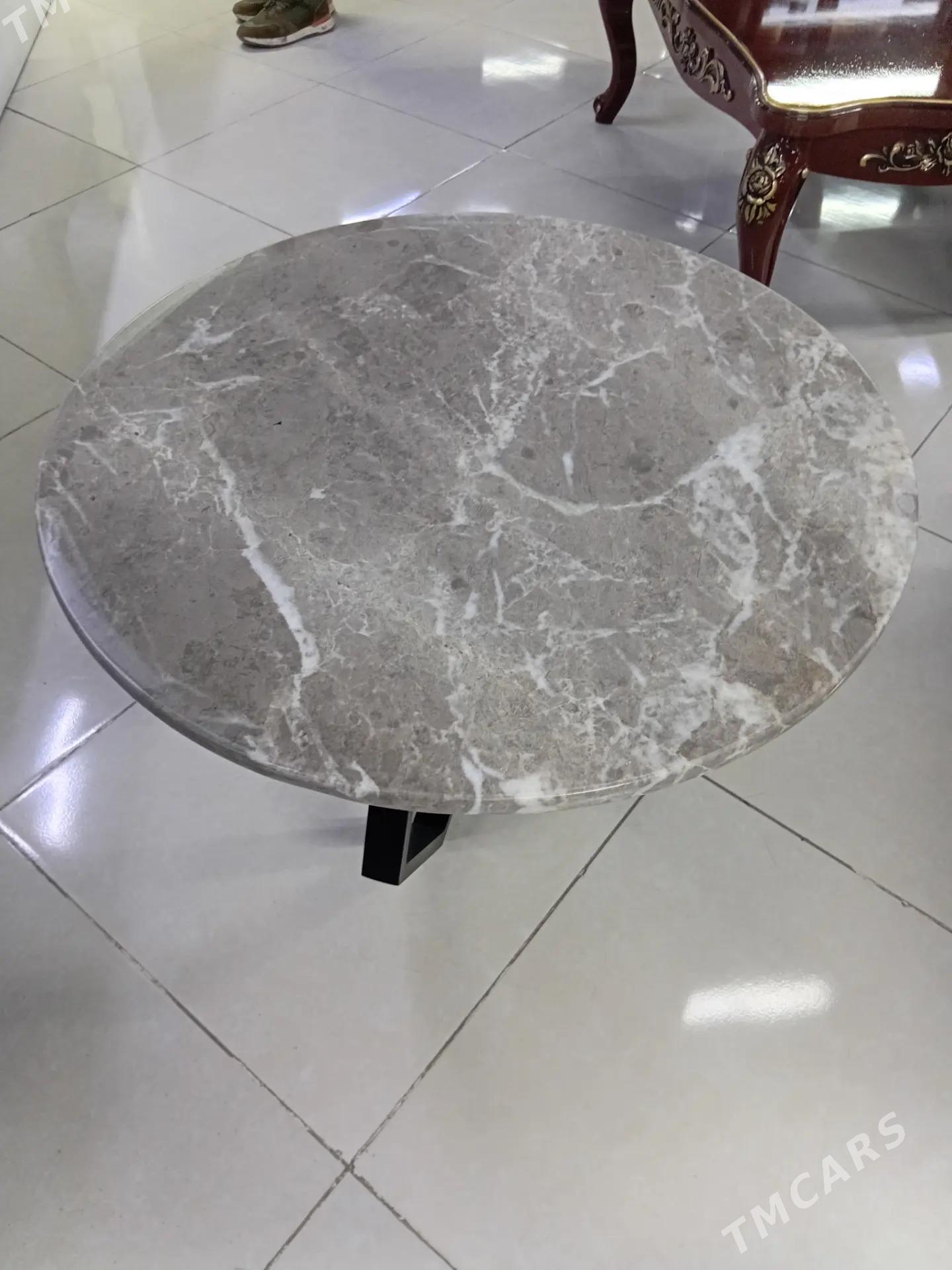 Mramor Źurnal stol tegelek - Ашхабад - img 6