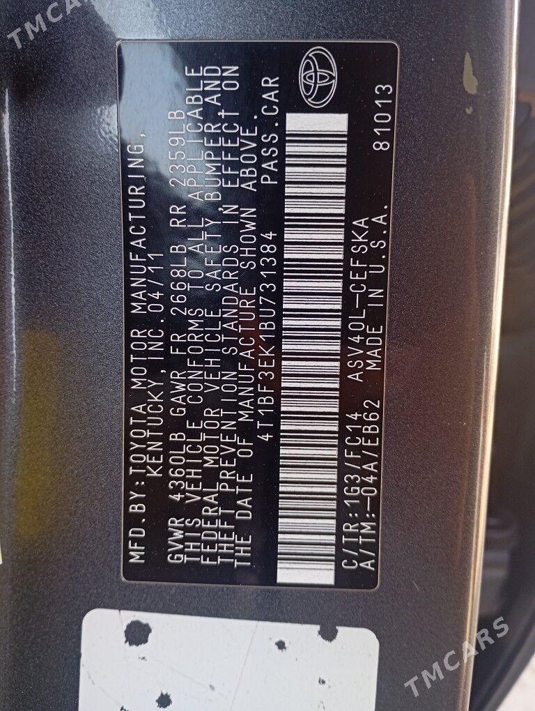 Toyota Camry 2011 - 170 000 TMT - Mary - img 7