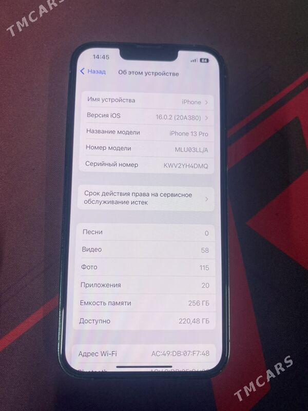Iphone 13pro 256GB - Ашхабад - img 4