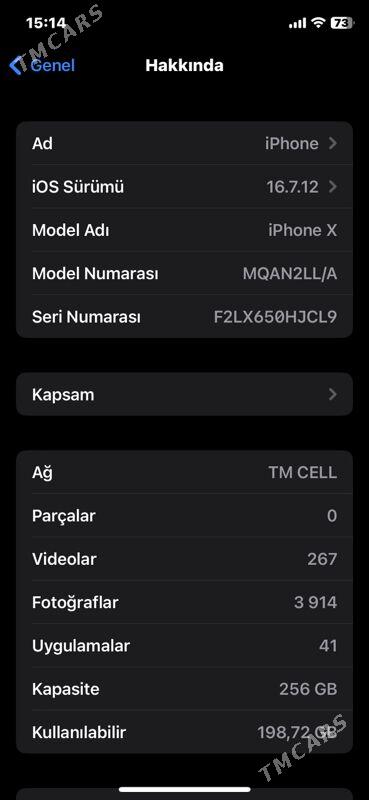 iphone x LL/A - Türkmenabat - img 2