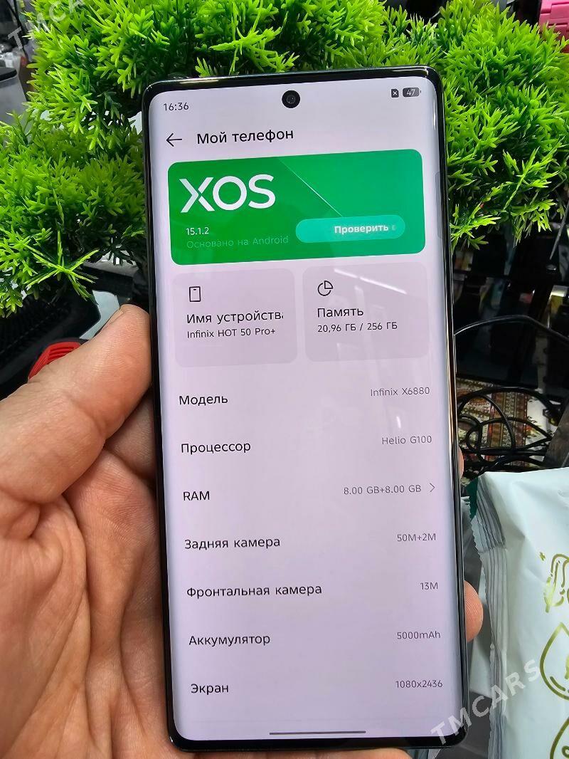 Infinix Hot50pro+ 8/256 - Büzmeýin - img 2