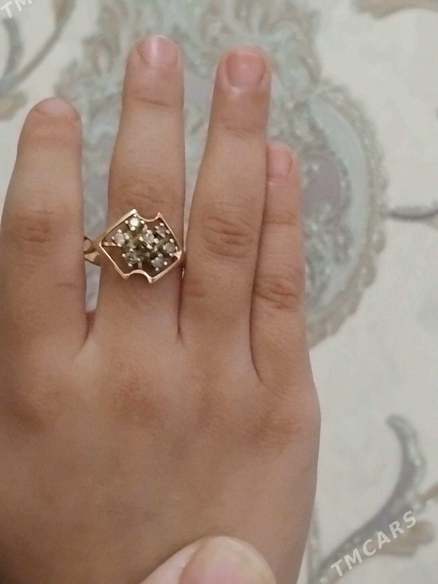 золотое кольцо с бриллиантами - Daşoguz - img 1