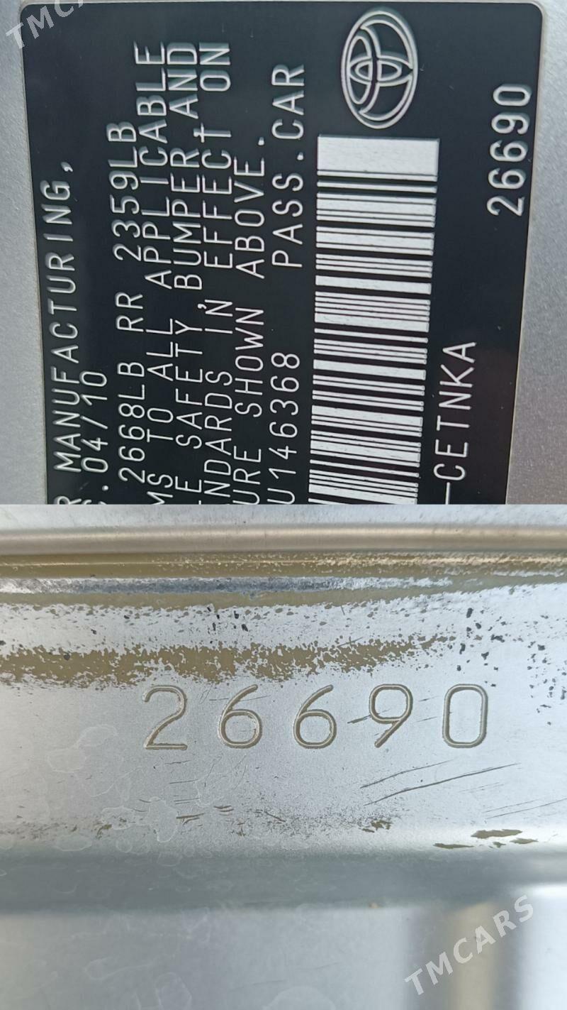 Toyota Camry 2010 - 220 000 TMT - Мары - img 10