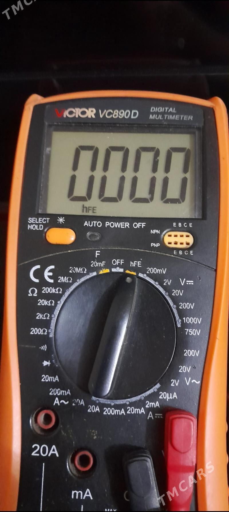 Testyr MuLtimeter.ViCTOR.VC890 - Ruhabat (90-njy razýezd) - img 2