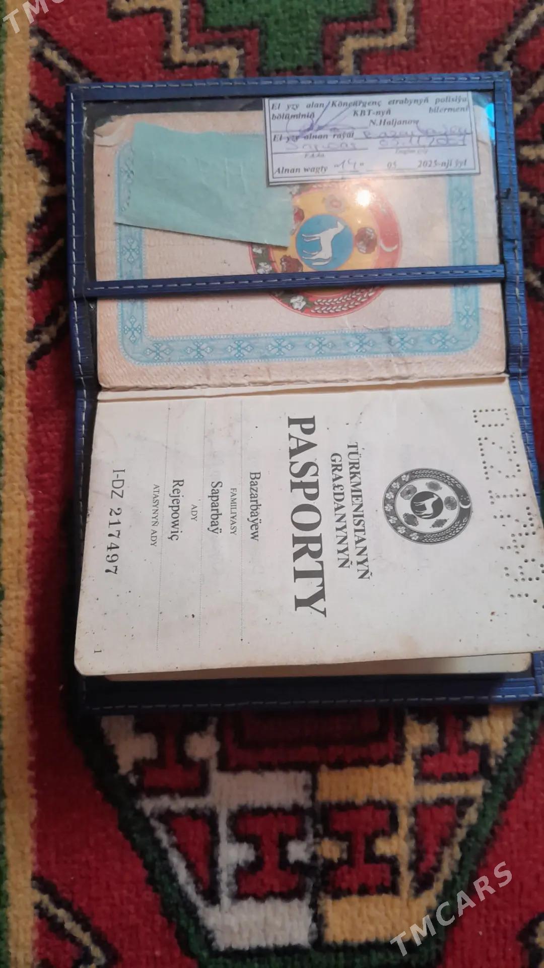 Pasport Bazarbaýew - Aşgabat - img 3
