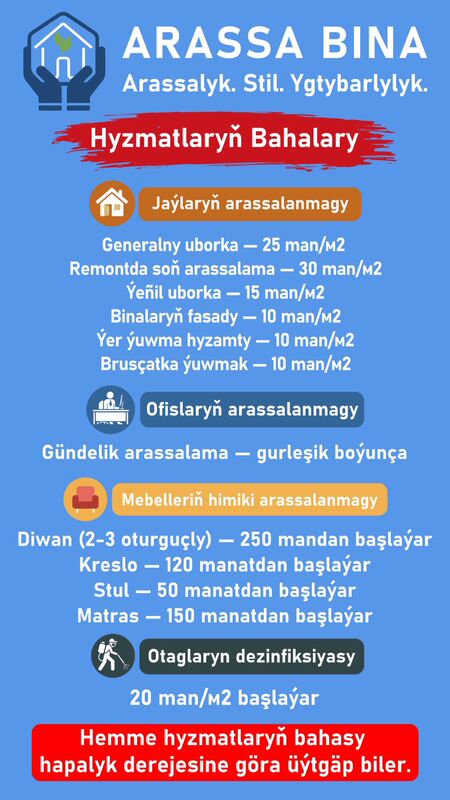 HIMCISTKA.BOYAG.MEBEL.UBORKA - Ашхабад - img 7