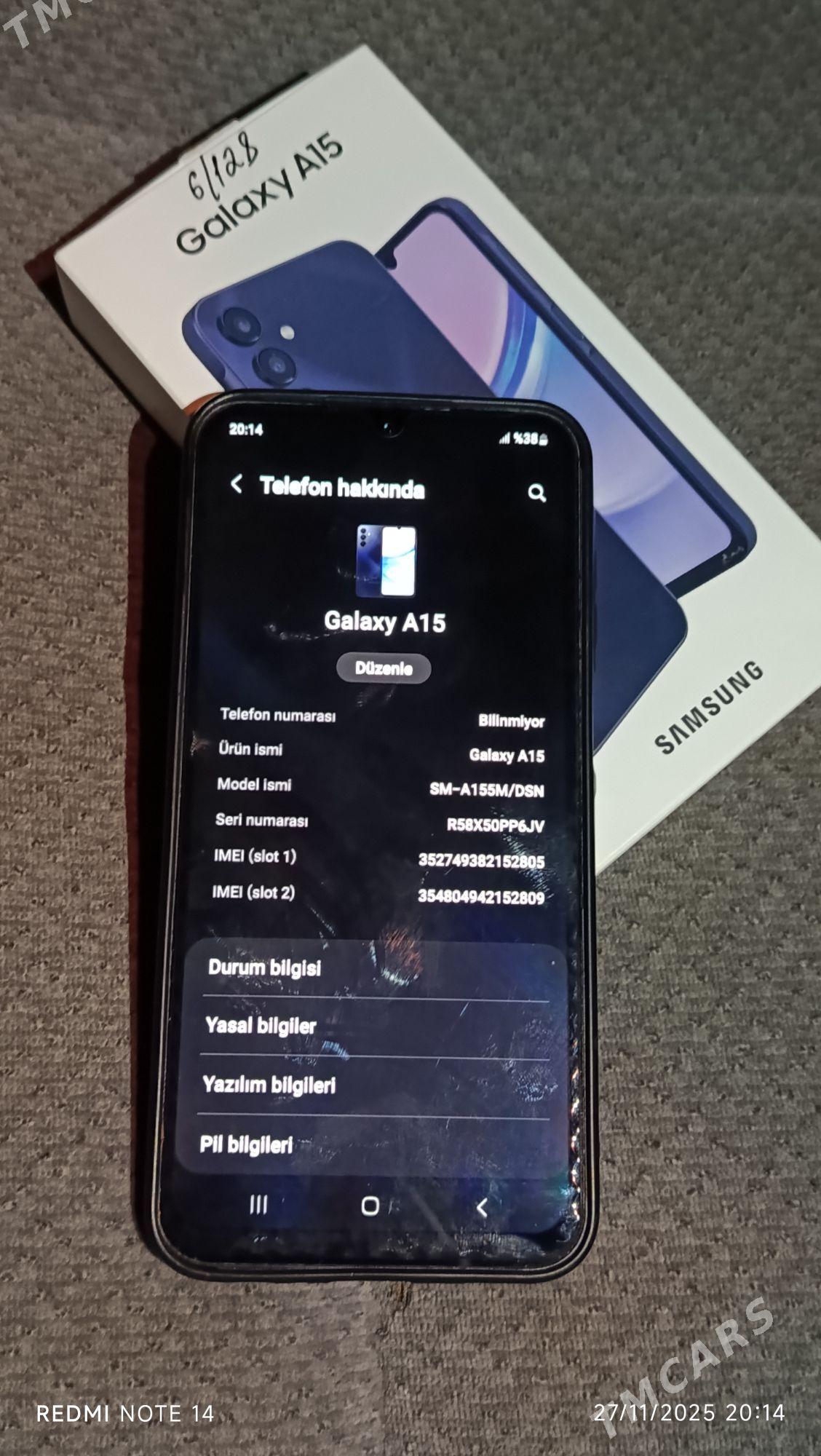 Samsung A 15  6/128 - Кёнеургенч - img 2