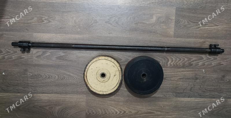 штанга 2 в 1 гонтели - Ашхабад - img 1