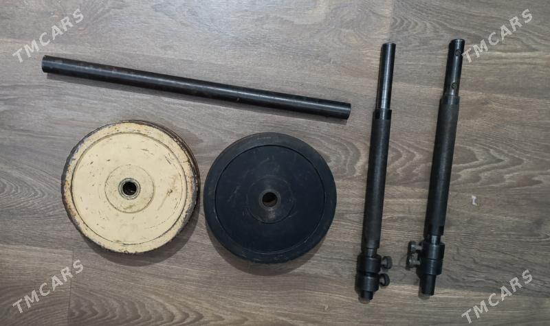 штанга 2 в 1 гонтели - Ашхабад - img 2