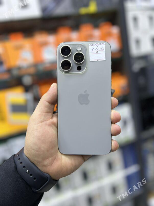 IPHONE 15Pro Max 512GB 100%Bat - Ашхабад - img 2