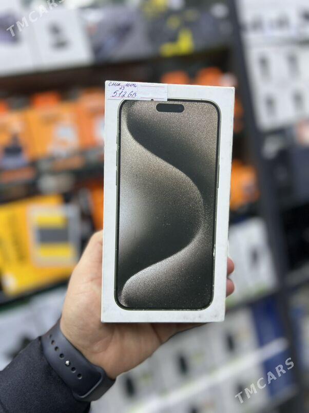 IPHONE 15Pro Max 512GB 100%Bat - Ашхабад - img 4