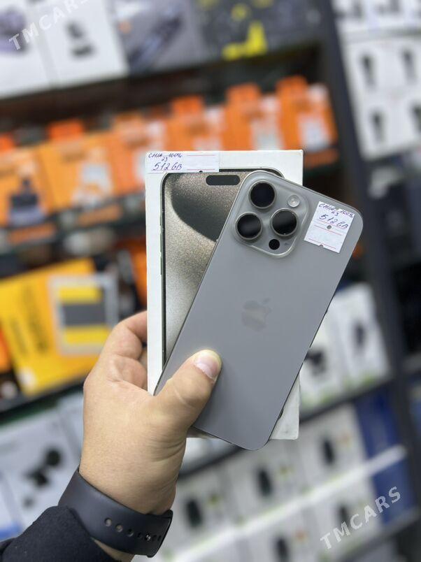 IPHONE 15Pro Max 512GB 100%Bat - Ашхабад - img 5