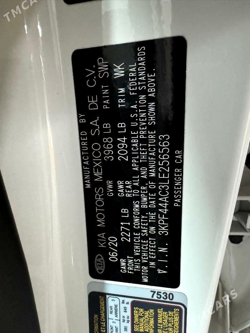 Kia Forte 2021 - 219 000 TMT - Ашхабад - img 9