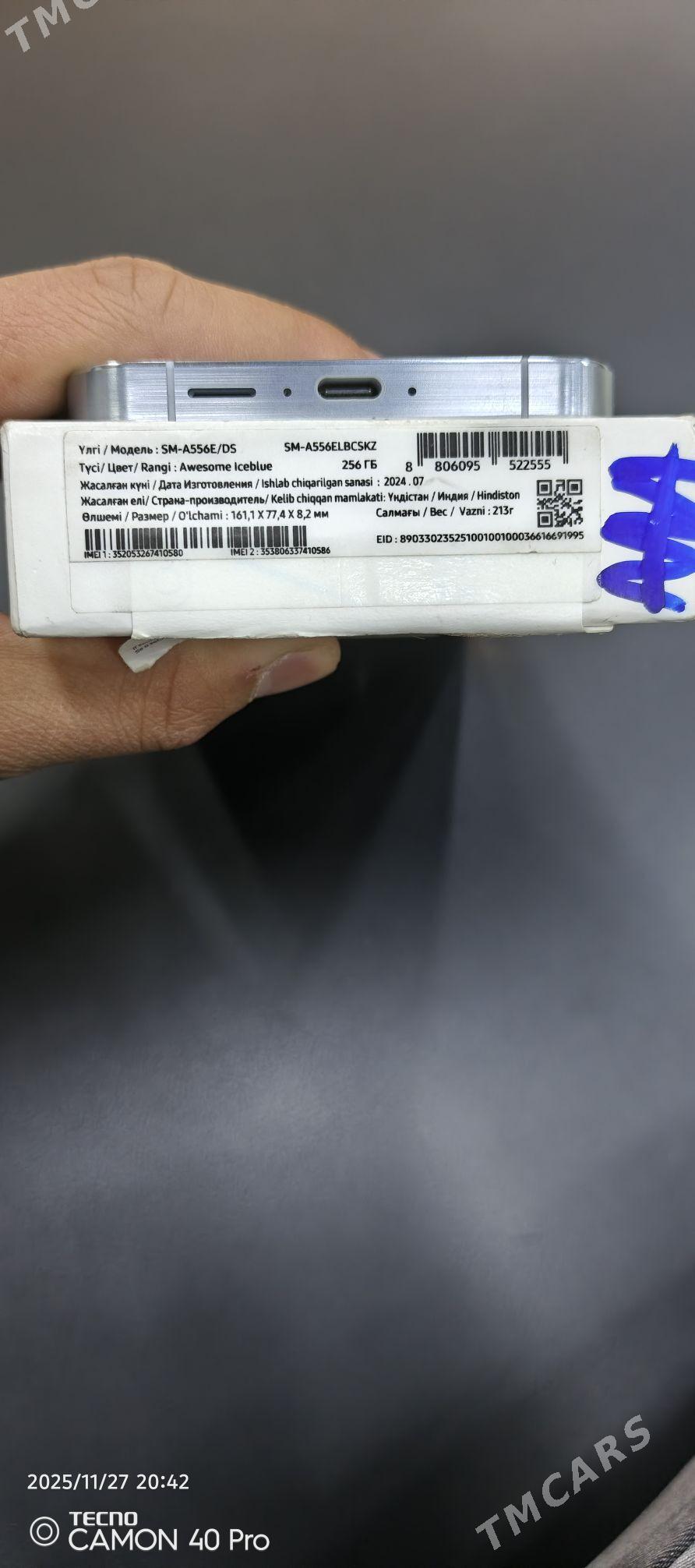 Samsung A55 Tp 8/256 - Ашхабад - img 7
