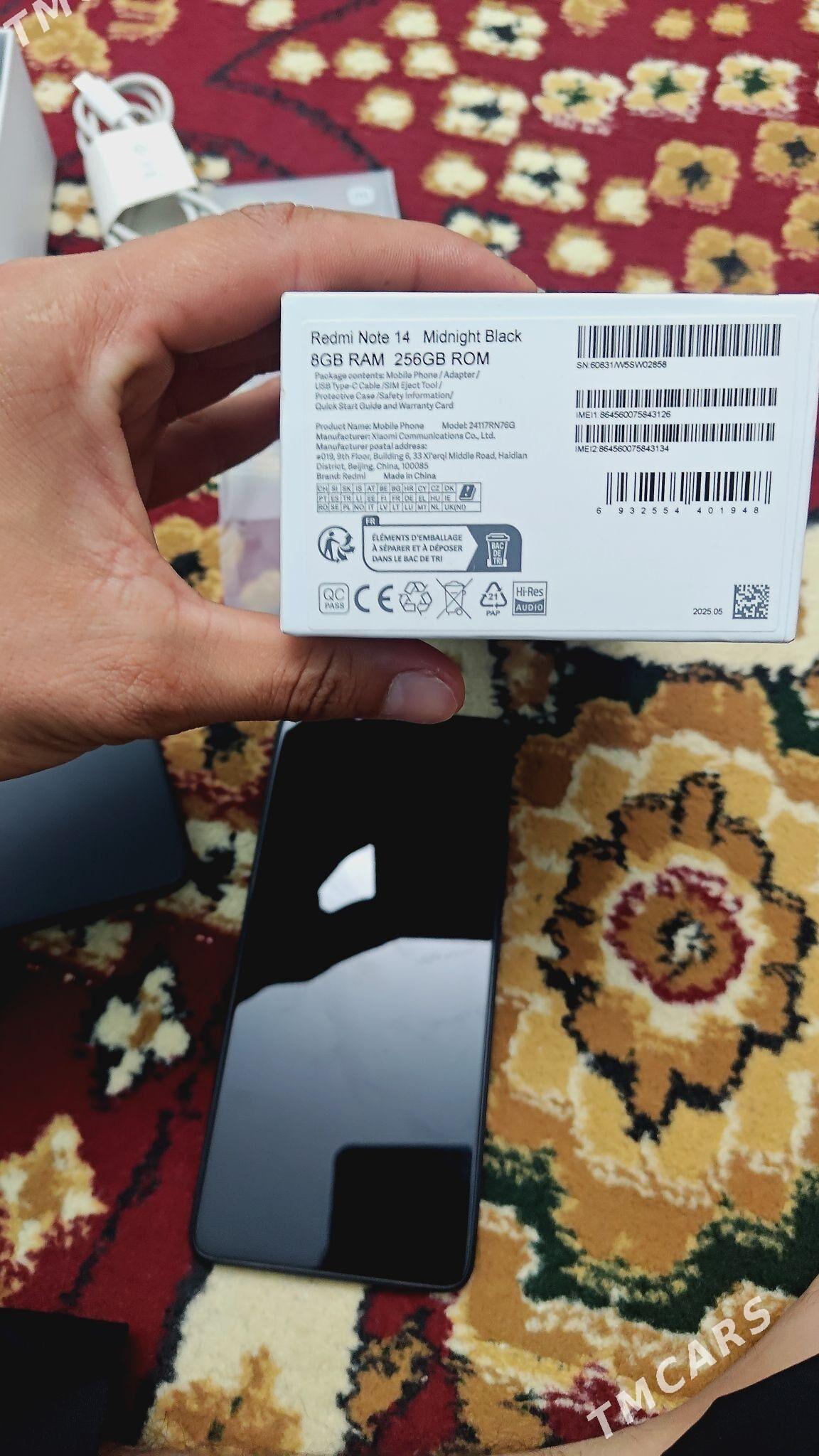 Redmi Note 14 8/256GB 2025 - Дашогуз - img 3