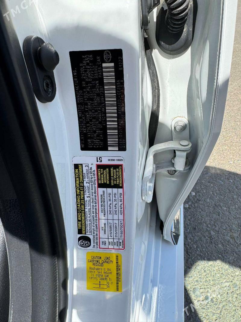 Toyota Camry 2020 - 305 000 TMT - Aşgabat - img 4