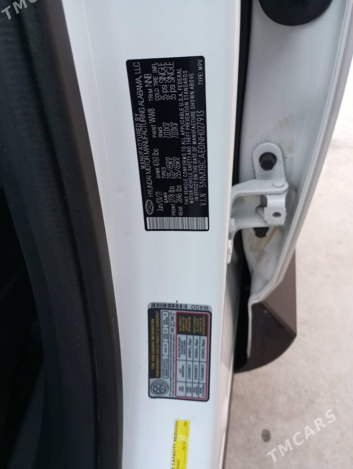 Hyundai Tucson 2021 - 310 000 TMT - Ашхабад - img 7