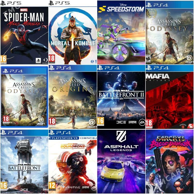 PS5, PS4 oýunlar - Aşgabat - img 3