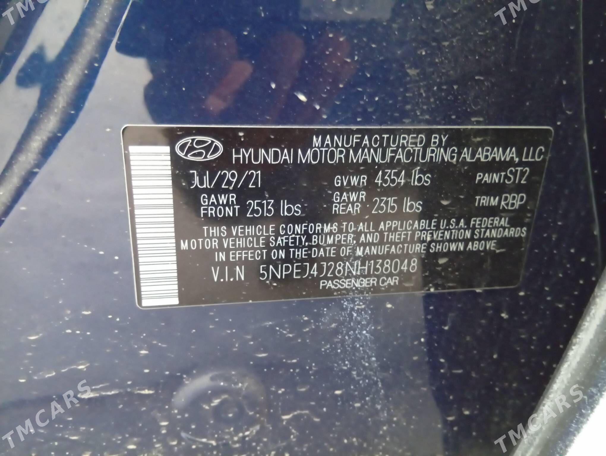 Hyundai Sonata 2021 - 210 000 TMT - Mary - img 3