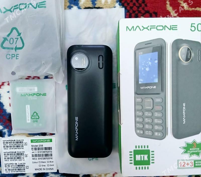 Telefon Maxfone 508 - Туркменабат - img 4