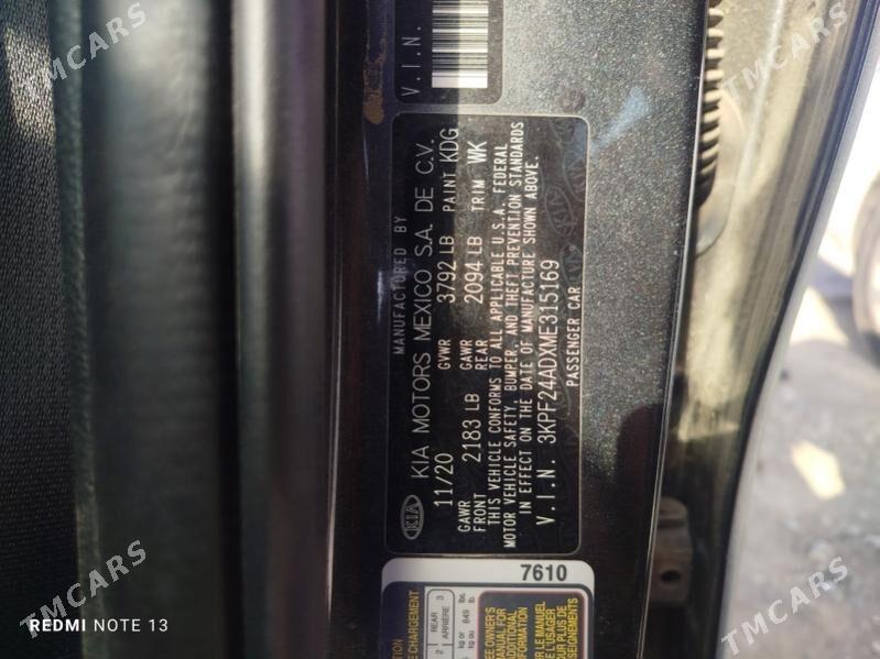 Kia Forte 2020 - 163 000 TMT - Mary - img 8