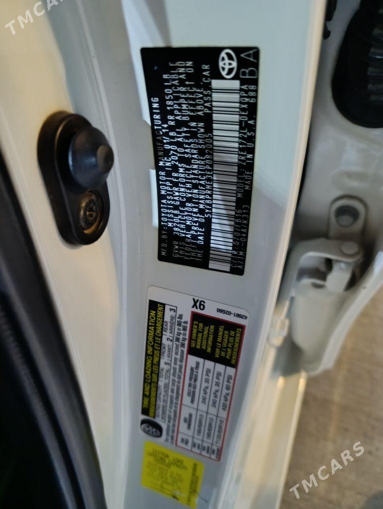 Toyota Corolla 2014 - 180 000 TMT - Ашхабад - img 8