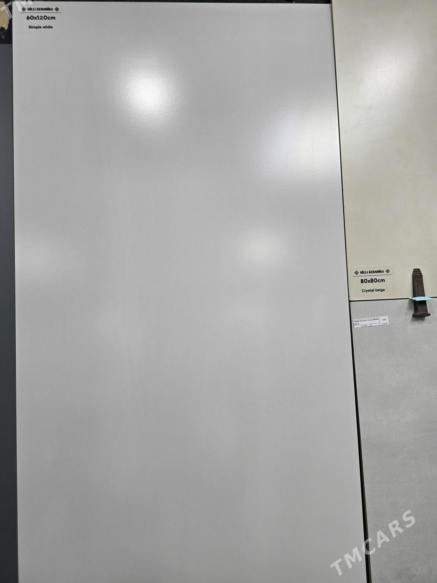60x120 Düz ak kafel - Aşgabat - img 2