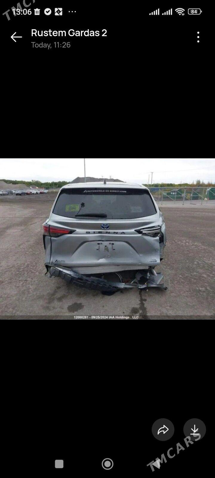 Toyota Sienna 2021 - 465 000 TMT - "Altyn Asyr" Gündogar bazary (Jygyllyk) - img 9